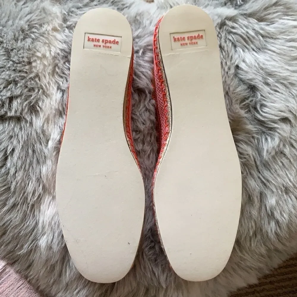 🆕Kate spade flats espadrille platform 6.5